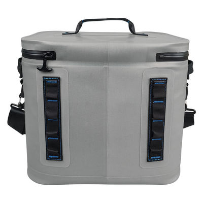 Grigio chiaro 30 lattine Soft Sided Cooler impermeabile per campeggio Picnic OEM ODM