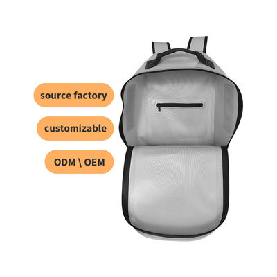 Zaino impermeabile in TPU personalizzato 25l colore grigio chiaro per esterno