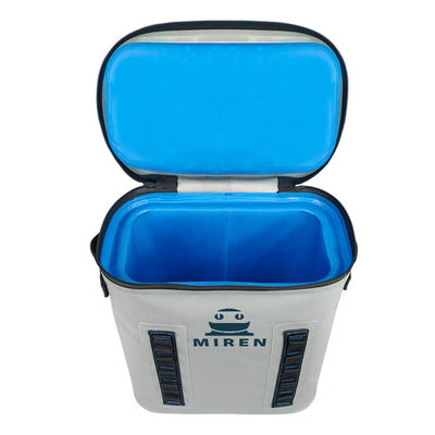 Zaino impermeabile Soft Coolers Grigio chiaro Capacità 20L Materiale TPU