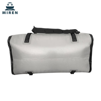 Borsone Dry Bag resistente all'acqua 70 litri Colore grigio chiaro Materiale TPU