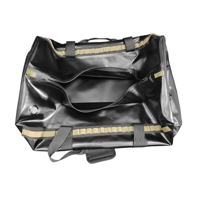 Colore nero del borsone asciutto impermeabile all'aperto 120L di TPU per il campeggio
