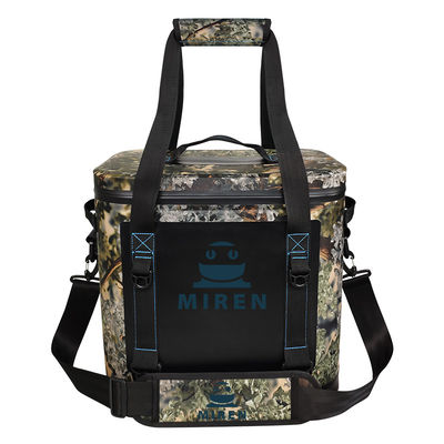 21 litri portatile Soft Sided Cooler Leaf Pattern colore mimetico