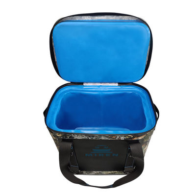 21 litri portatile Soft Sided Cooler Leaf Pattern colore mimetico