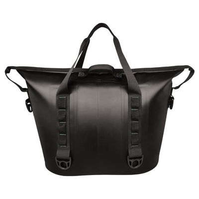 Borsa termica per pranzo nera OEM, dispositivo di raffreddamento isolato dalla parte morbida per il campeggio all'aperto