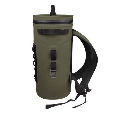 Zaino refrigerante morbido verde militare per alpinismo, golf, escursionismo