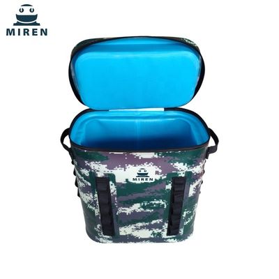 Borsa termica multifunzionale per picnic morbido, dispositivo di raffreddamento dello zaino isolato mimetico per la pesca