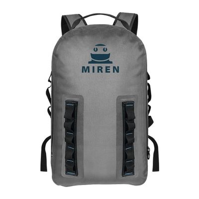 Zaino da trekking impermeabile leggero Materiale TPU Colore grigio scuro OEM ODM