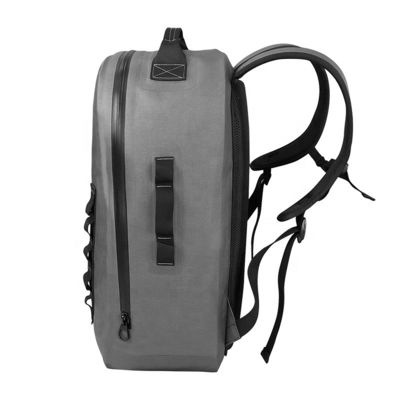 Zaino da trekking impermeabile leggero Materiale TPU Colore grigio scuro OEM ODM