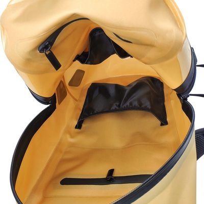 Zaino Impermeabile Giallo Leggero 13 Litri Per Sport All'aria Aperta