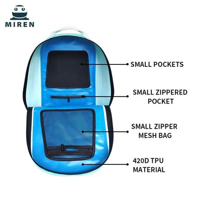 Materiale impermeabile TPU 1680D dello zaino della borsa asciutta da 25 litri per la canoa galleggiante