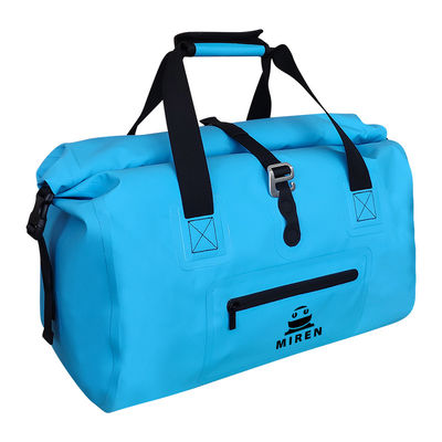 Borsa asciutta portatile impermeabile in PVC blu Capacità leggera 35L