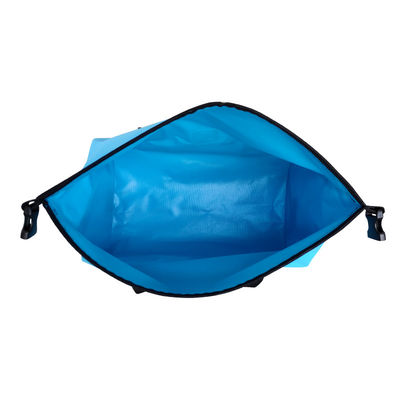 Borsa asciutta portatile impermeabile in PVC blu Capacità leggera 35L