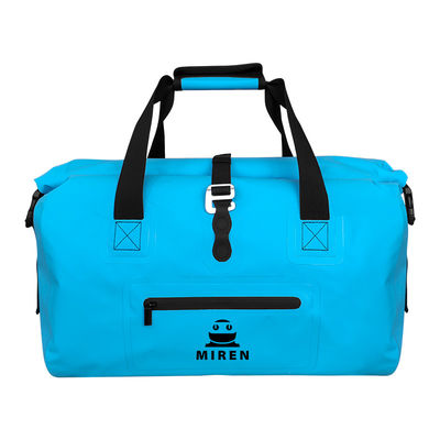 Borsa asciutta portatile impermeabile in PVC blu Capacità leggera 35L