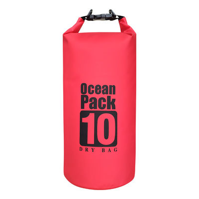 Borsa asciutta resistente all'acqua morbida in PVC 500D 10 litri per ODM sportivo da pesca