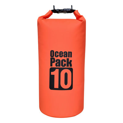 Borsa asciutta resistente all'acqua morbida in PVC 500D 10 litri per ODM sportivo da pesca