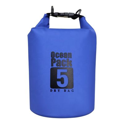 Borsa impermeabile durevole leggera del PVC, colore del blu dello zaino della borsa asciutta 10L