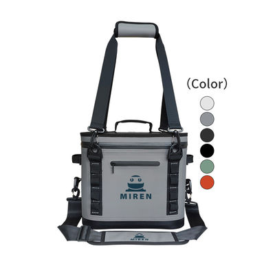 Borsa termica termica da 24 lattine con tasca frontale in materiale Hypalon
