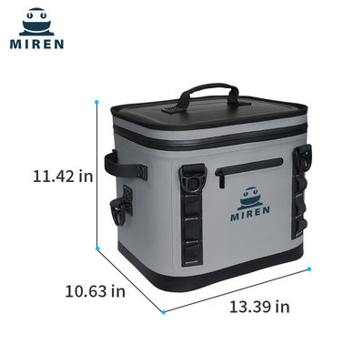 Borsa termica termica da 24 lattine con tasca frontale in materiale Hypalon