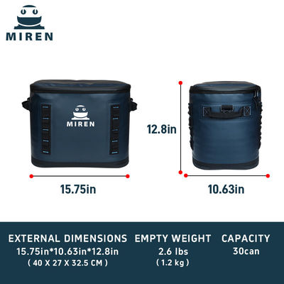 Zip è cucito 30 Can Cooler Bag 20L Large Capacity Soft Cooler Bag Per Picnic E Viaggi In spiaggia