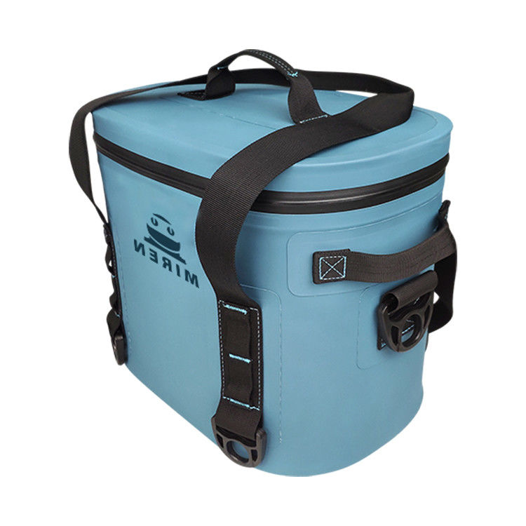 Il colore blu 12 può la borsa più fresca, borsa isolata molle del pranzo impermeabile per il picnic