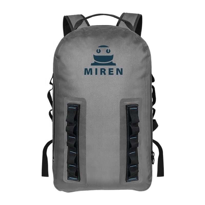 Zaino da trekking impermeabile leggero Materiale TPU Colore grigio scuro OEM ODM