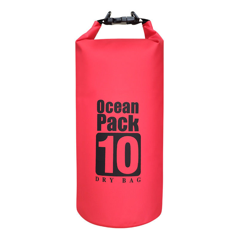 Borsa asciutta resistente all'acqua morbida in PVC 500D 10 litri per ODM sportivo da pesca
